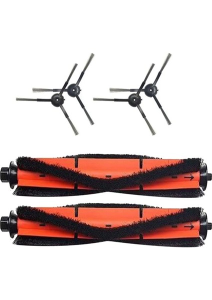 Eve Plus Elektrikli Süpürge Için Yedek Parçalar Hepa Filtre Ana Silindir Fırça Yan Fırça (Yurt Dışından)