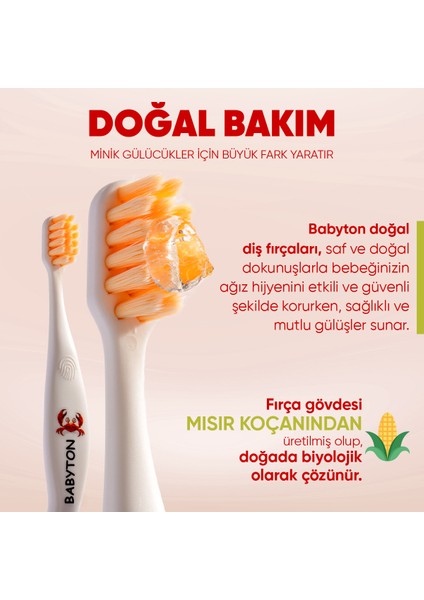 Bio Diş Fırçası Yengeç