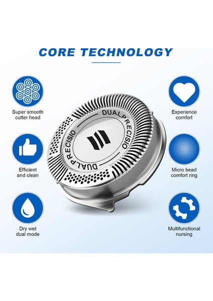 3 Adet/grup Tıraş Başlığı Kesici Tıraş Kafaları SH50 Hq8 Tıraş Yedek Bıçak Evrensel (Yurt Dışından) fırsatları