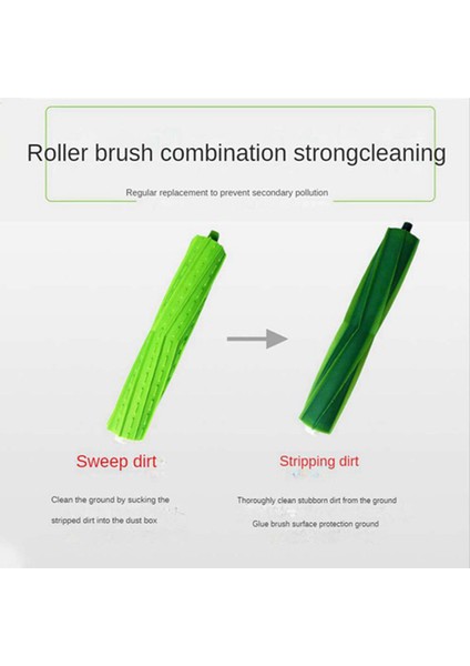 I7 I7 + E5 E6 Robot Süpürge Aksesuarları Yedek Parça Hepa Filtre Yan Fırça Rulo Fırça (Yurt Dışından) fırsatları