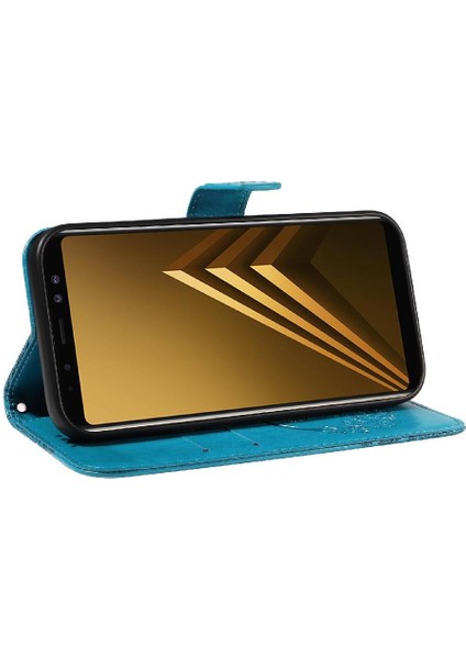 Samsung Galaxy A6 Ayrılabilir El Kayışı li Deri Için Flip Case (Yurt Dışından) fiyatları