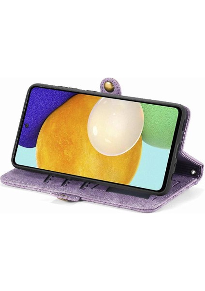 Samsung Galaxy Için Flip Case A52S 5g Darbeye Kapak Kapak Basit Cüzdan (Yurt Dışından) indirimleri