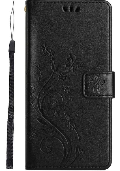 Samsung Galaxy A15 Için Filp Durumda 5g Pu Deri Kart Tutucu Kickstand Bilek (Yurt Dışından)