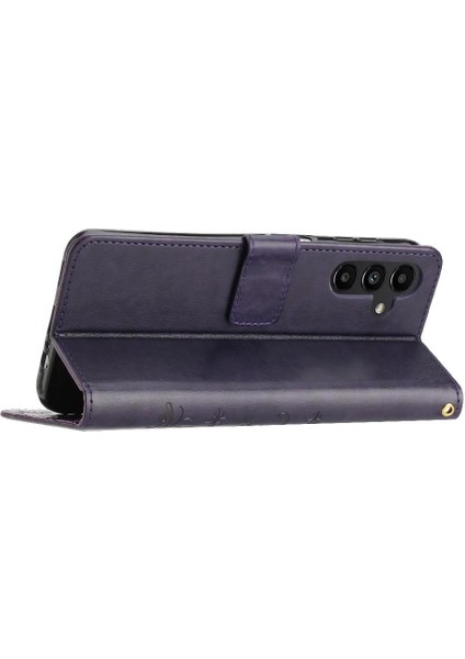 Samsung Galaxy S24 Artı Pu Deri Kickstand Kart Tutucu Için Filp Durumda (Yurt Dışından) fırsatları