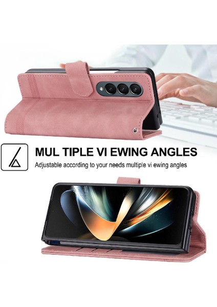 Samsung Galaxy Z Için Flip Case Fold 4 Premium Kart Yuvaları Nakit Cep (Yurt Dışından) modelleri