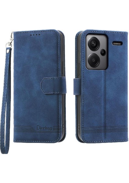 Xiaomi Redmi Not 13 Pro Artı Bileklik Kart Yuvaları Premium Için Flip Case (Yurt Dışından)