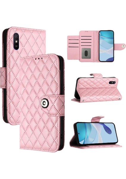 Xiaomi Redmi 9A Darbeye Şık Koruyucu Kart Tutucu Cüzdan (Yurt Dışından)