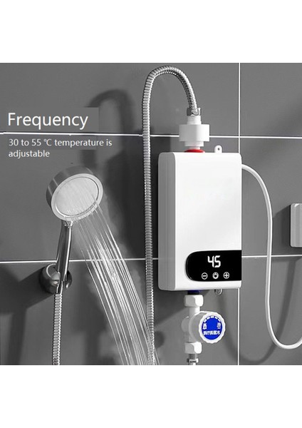 4500 W Yeni Su Isıtıcı Anlık Su Isıtıcı Tankless Anlık Musluk Musluk Sıcak Su Vinç LED Dijital Ab Tak (Yurt Dışından)