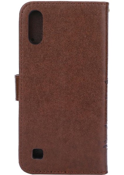 Samsung Galaxy Için Filp Durumda A10/M10 Manyetik Kapatma Bilek Kayışı Kart Pu (Yurt Dışından) modelleri