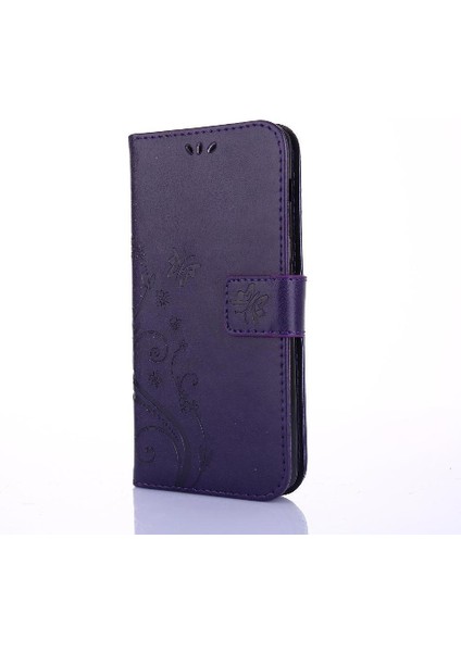 Samsung Galaxy A8 2018 Pu Deri Kart Tutucu Kickstand Için Filp Durumda (Yurt Dışından)