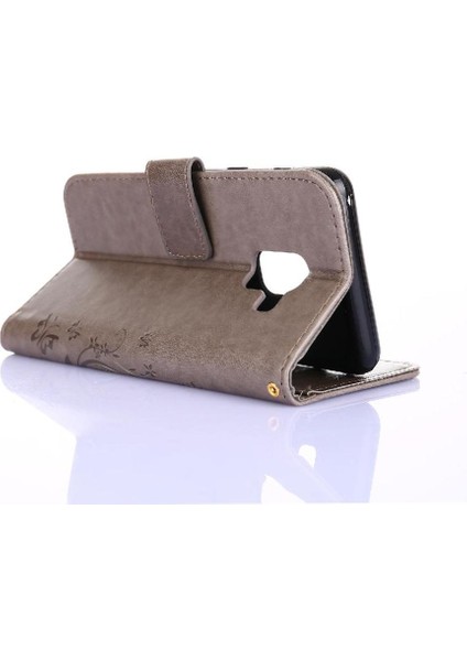 Samsung Galaxy A8 2018 Pu Deri Kart Tutucu Kickstand Için Filp Durumda (Yurt Dışından)