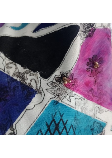 Kumaş Baskı Kırlent-Ürüncundartstudio® Desen Stampaları Ilehazırlanmıştır. fiyatları