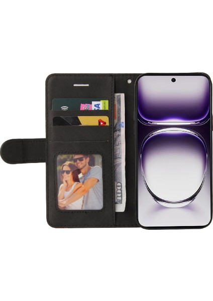 Kart Yuvası Standı Rengi ile Oppo Oppo 12 5g Deri Cüzdan Için Flip Case (Yurt Dışından) indirimleri