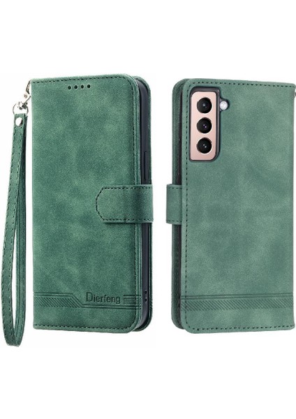 Samsung Galaxy S21 Artı Kart Yuvaları Manyetik Kapatma Premium Için Flip Case (Yurt Dışından)
