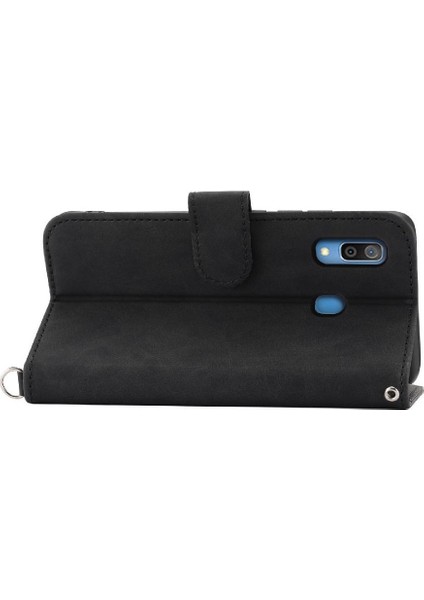 Samsung Galaxy A30 Bileklik Kabartmalı Darbeye Çoklu Için Flip Case (Yurt Dışından) fırsatları
