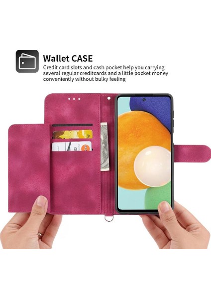 Samsung Galaxy A33 Kabartmalı Darbeye Bileklik Çoklu Için Flip Case (Yurt Dışından) indirimleri