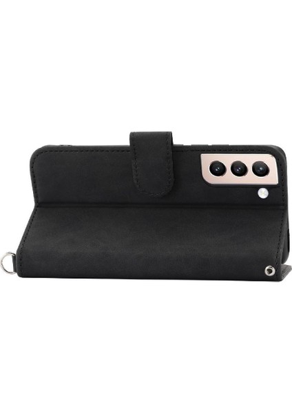 Samsung Galaxy S21 Darbeye Çoklu Kredi Kartı Yuvaları Için Flip Case (Yurt Dışından) modelleri