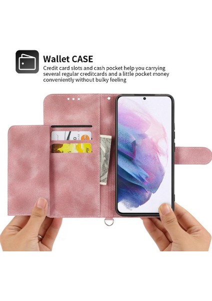 Samsung Galaxy S22 Artı Darbeye Çoklu Kredi Kartı Için Flip Case (Yurt Dışından)