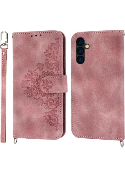 Samsung Galaxy M14 5g Bileklik Darbeye Kabartmalı Çoklu Için Flip Case (Yurt Dışından)