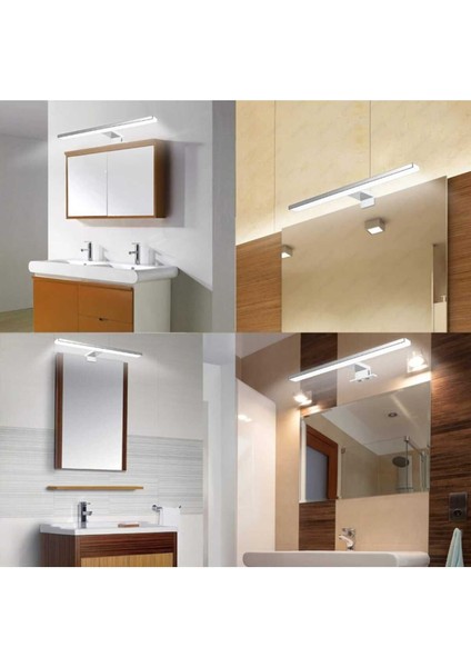 Dekoratif Flüt Aplik Krom Kasa Beyaz Işık Ayna Tablo Üstü Banyo Aydınlatma Loş Işık Kuğu Martı Apli fiyatları