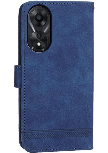 Oppo A78 4g Bileklik Premium Kart Yuvaları Manyetik Kapatma Için Flip Case (Yurt Dışından) indirimleri