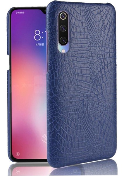 Xiaomi Mi 9 Se Klasik Timsah Moda Kapak Için Şık Klasik Durumda (Yurt Dışından)