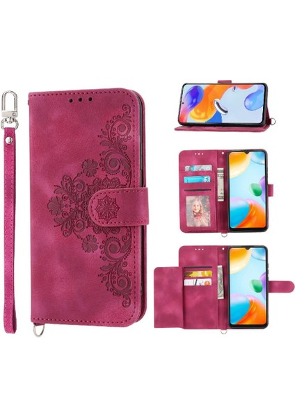 Samsung Galaxy A04E Bileklik Çoklu Kredi Kartı Yuvaları Için Flip Case (Yurt Dışından)