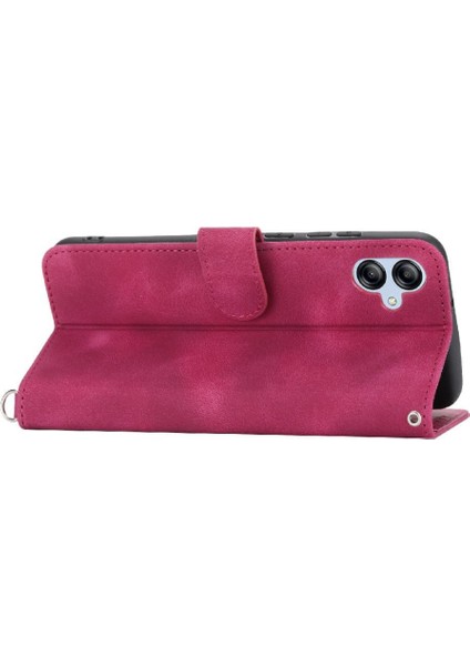Samsung Galaxy A04E Bileklik Çoklu Kredi Kartı Yuvaları Için Flip Case (Yurt Dışından)