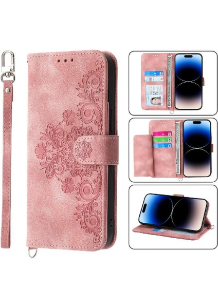Samsung Galaxy A34 Çoklu Kredi Kartı Yuvaları Için Flip Case Darbeye (Yurt Dışından)