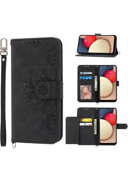Samsung Galaxy A54 5g Kabartmalı Bileklik Çoklu Kredi Için Flip Case (Yurt Dışından) indirimleri