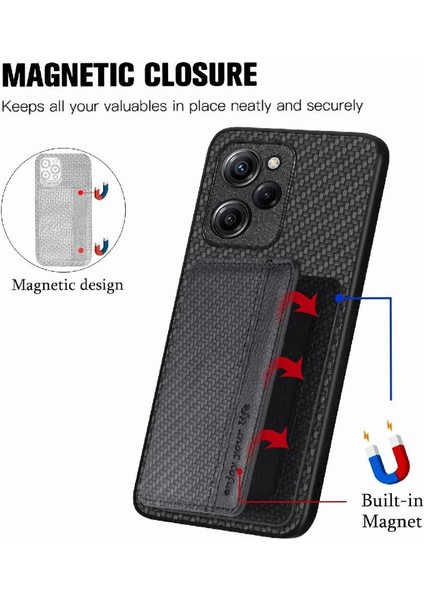 Xiaomi Poco X5 Pro 5g Için Komple Kamera Güvenlik Standı Fonksiyonu Rfıd (Yurt Dışından)