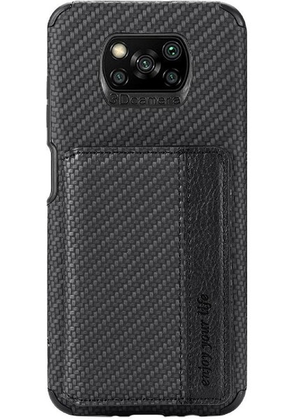 Xiaomi Poco X3 Pro Manyetik Kart Tutucu Rfıd Engelleme Için Kılıf Komple (Yurt Dışından) fiyatları