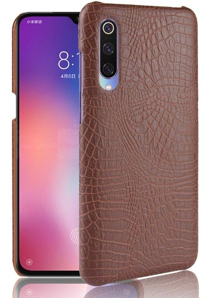 Xiaomi Mi 9 Se Klasik Timsah Moda Kapak Için Şık Klasik Durumda (Yurt Dışından)