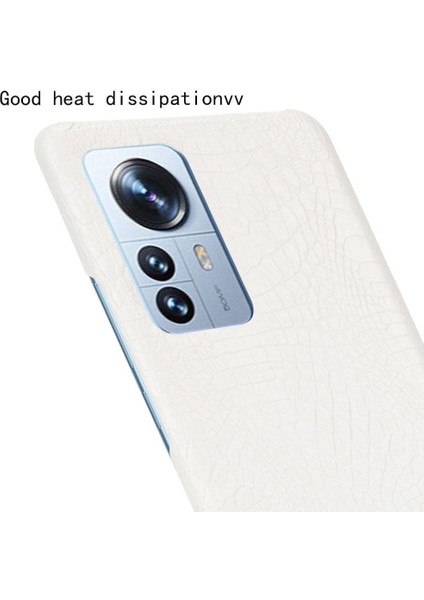 Xiaomi 12 Pro Anti Scratch Klasik Timsah Için Şık Klasik Durumda (Yurt Dışından)