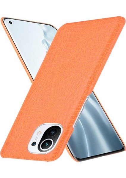 Xiaomi Mi 11 Klasik Timsah Moda Anti Kapak Için Şık Klasik Durumda (Yurt Dışından) modelleri