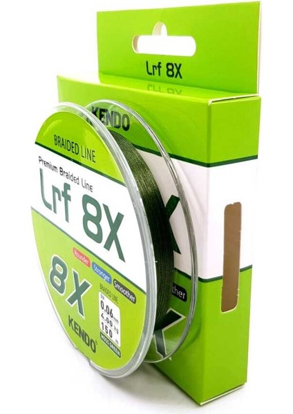 Lrf 8x Fighting 150 mt mm Örgü Ip (Moss Green) 0,10 mm