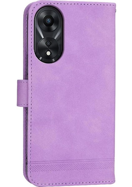 Oppo A78 4g Bileklik Premium Kart Yuvaları Manyetik Kapatma Için Flip Case (Yurt Dışından) indirimleri