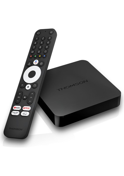 Streaming Box 240G, 4K Uhd, Dolby Atmos, Dolby Digital+, Google Ses Kontrolü, Wifi, 2gb Ram + 8gb Rom, Dahili Chromecast