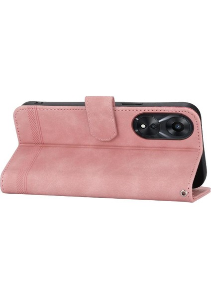 Oppo A78 4g Bileklik Premium Kart Yuvaları Manyetik Kapatma Için Flip Case (Yurt Dışından) indirimleri
