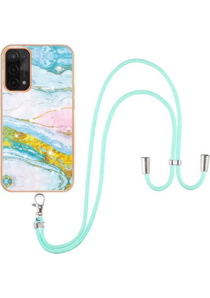 Oppo A93 5G/A93S 5g Mermer Anti-Scratch Yumuşak Tampon Crossbody Için Kılıf (Yurt Dışından) fiyatları
