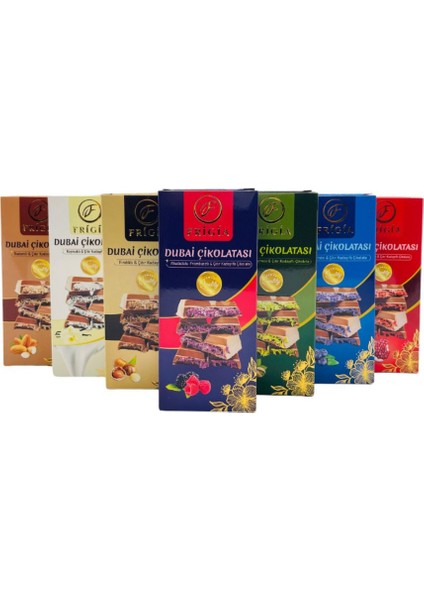 Narlı Çilekli Dubai Çikolatası - 100 gr