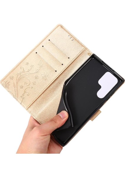 Samsung Galaxy S24 Ultra Kart Tutucu Kickstand Pu Deri Için Filp Durumda (Yurt Dışından) fiyatları