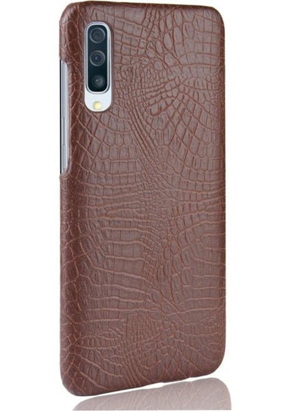Samsung Galaxy A70 Klasik Timsah Moda Anti Için Şık Klasik Durumda (Yurt Dışından) modelleri
