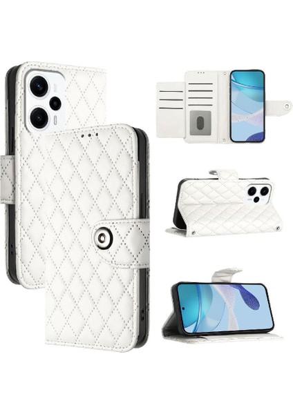 Xiaomi Poco X4 Gt 5g Kart Tutucu Bilek Şerit Cüzdan Kapak Şık (Yurt Dışından)