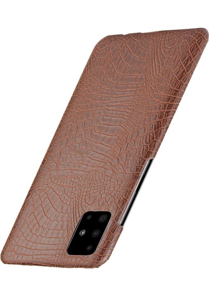 Samsung Galaxy A71 Klasik Timsah Moda Anti Için Şık Klasik Durumda (Yurt Dışından) fiyatları