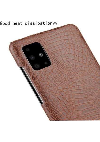 Samsung Galaxy A71 Klasik Timsah Moda Anti Için Şık Klasik Durumda (Yurt Dışından) indirimleri