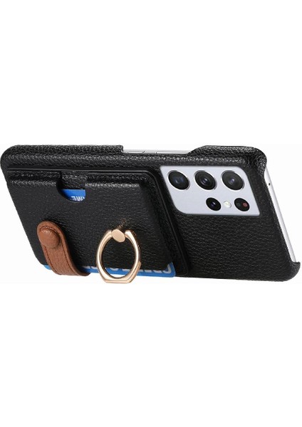 Samsung Galaxy S21 Ultra Kart Yuvaları Halka Standı Premium Dokulu (Yurt Dışından) fiyatları