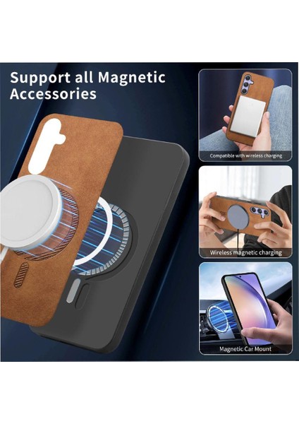 Samsung Galaxy A54 Hafif Magsafe Araba Bağlar Için Kılıf Ince Kablosuz (Yurt Dışından) modelleri