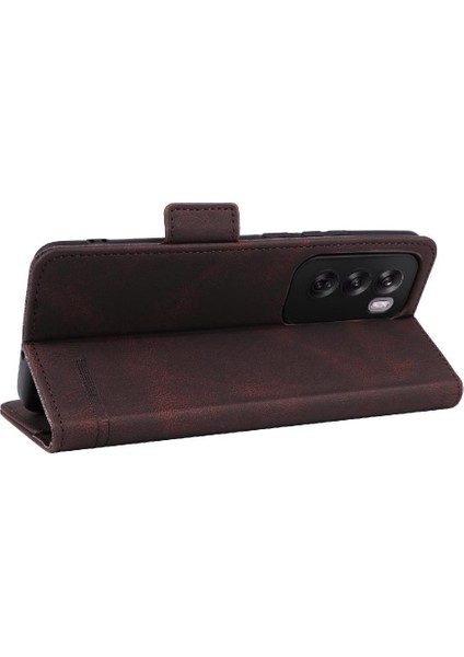 Oppo Oppo 12 5g Manyetik Cüzdan Kickstand Kart Tutucu ile Flip Case (Yurt Dışından) indirimleri