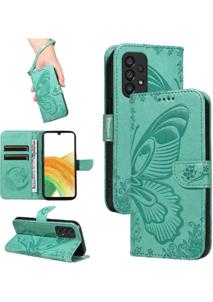 Kredi Kartı Yuvası ile Samsung Galaxy A53 5g Için Flip Case (Yurt Dışından)